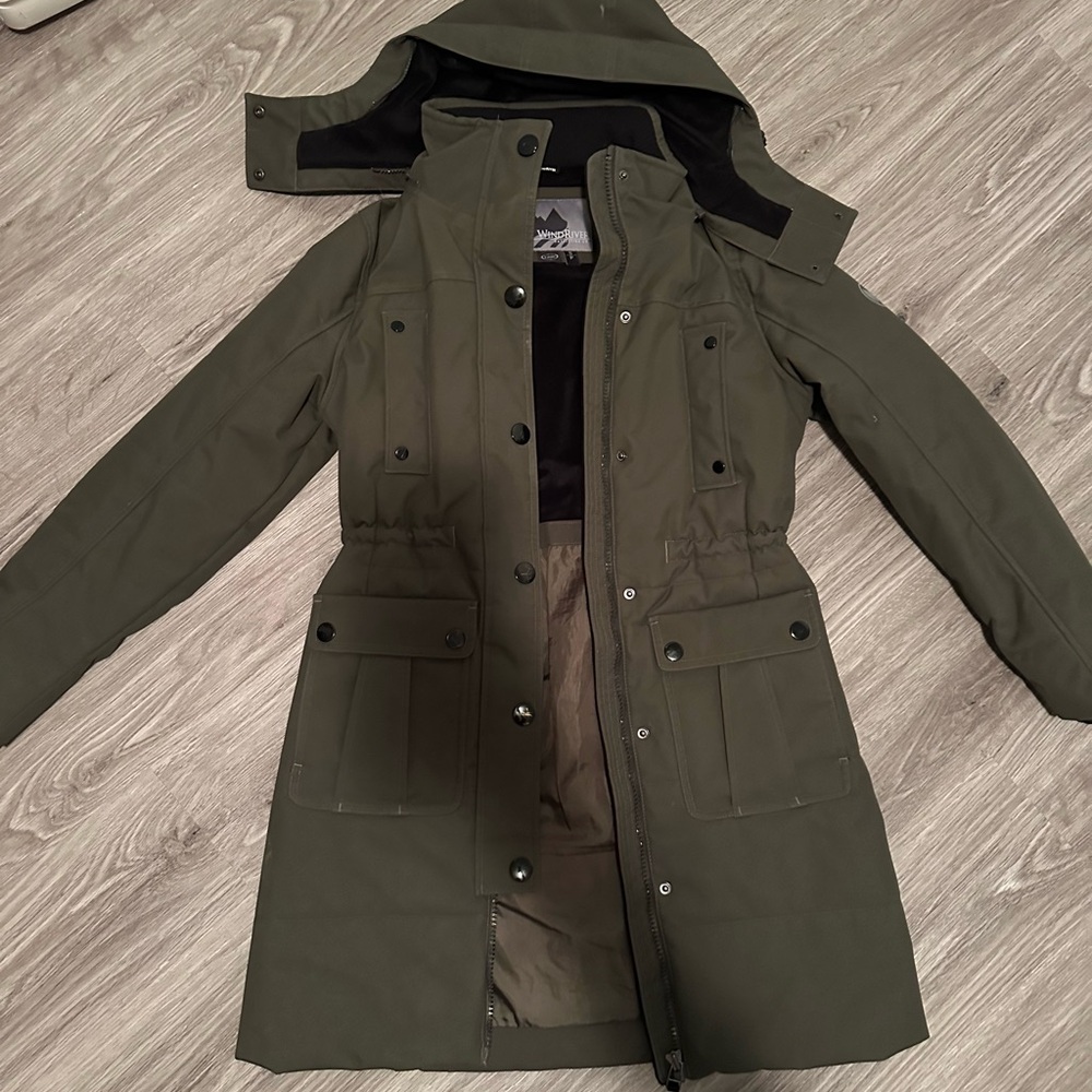 Women's Forest Green Ski Jacket